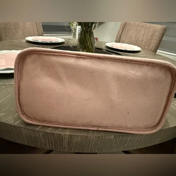 Brown and Tan Monogram Tote - Picture 7 of 15